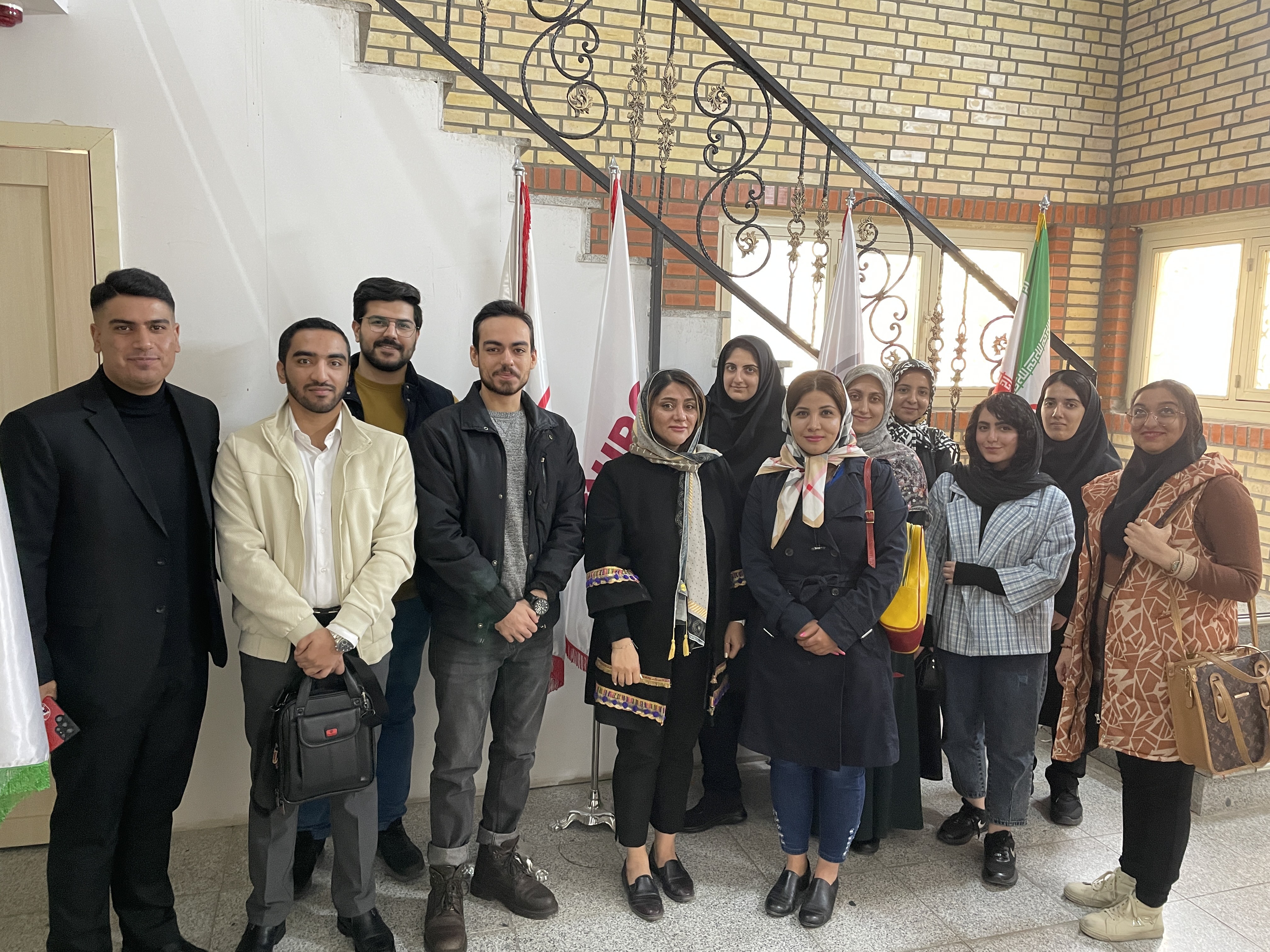 بازدید دانشجویان مدیریت کیفیت دانشگاه تهران از شرکت جویابهنود